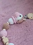 Cow Pacifier Clip 1000728