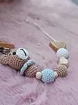 Teddy Pacifier Clip 1000727